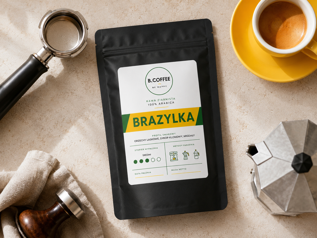 B.Coffee BRAZYLKA – Kawa Ziarnista 100% Arabica