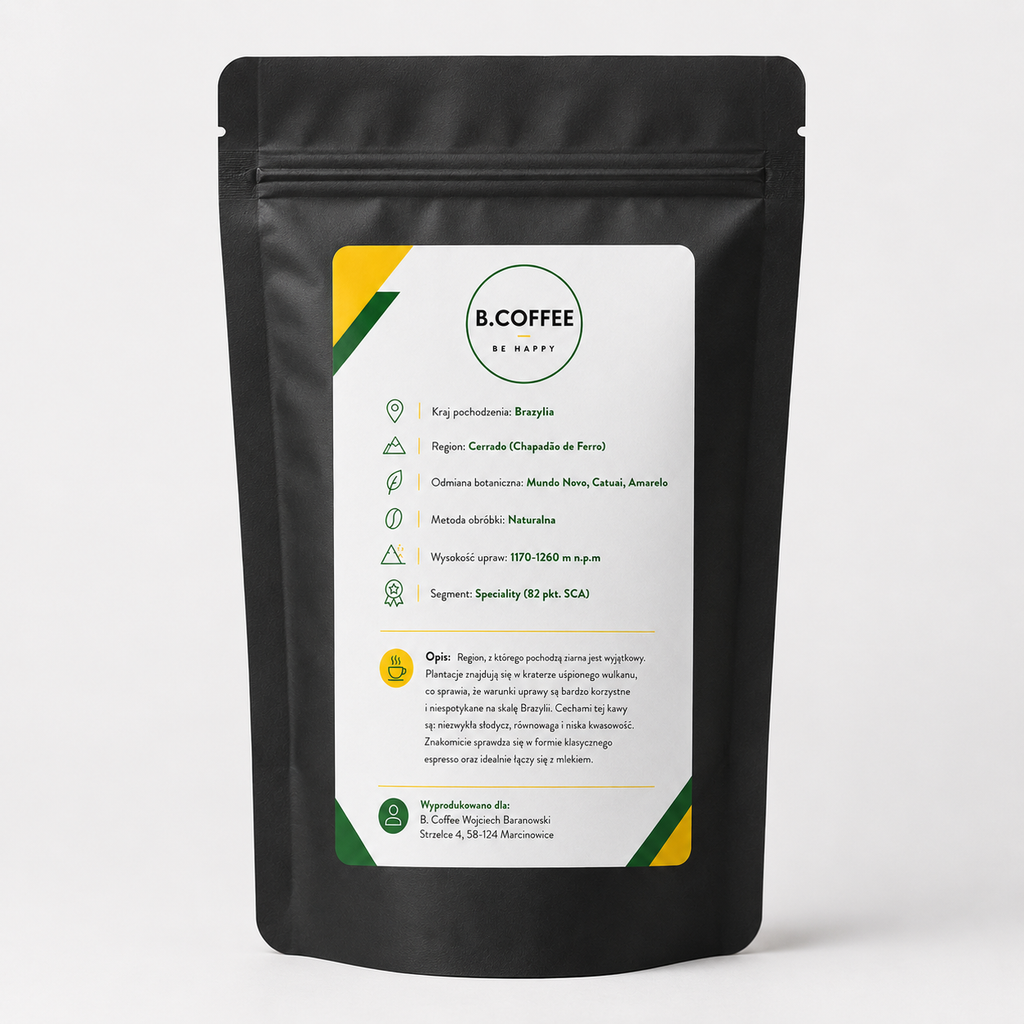 B.Coffee BRAZYLKA – Kawa Ziarnista 100% Arabica
