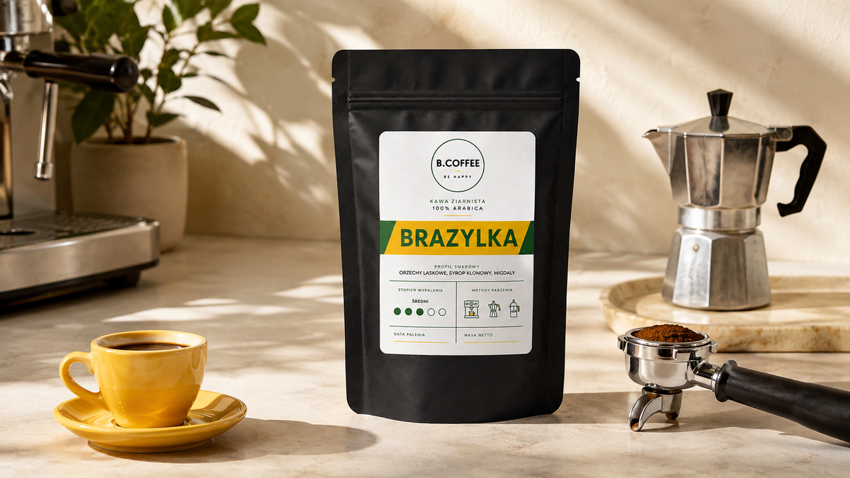 Brazylka B.Coffee na słonecznym blacie